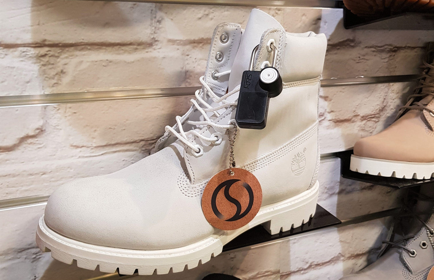 Retail Security and Loss Prevention, highlighting a security tag in retail store