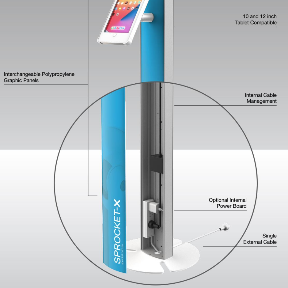 Totem Full Branded Stand for iPad