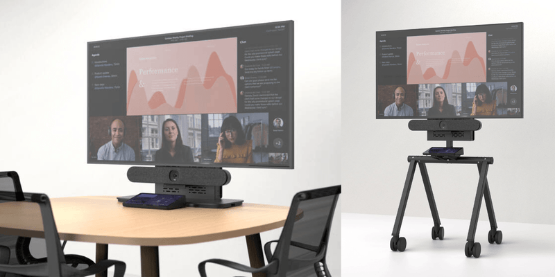 Universal TV Stands - Tabletop or Rolling.
