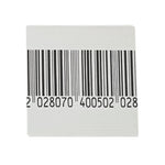 Generic Soft Tag RF White Square Label with Barcode - 40x40mm