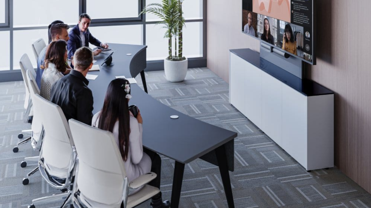Transform Your Office Space for Hybrid Work with Professional AV Mount