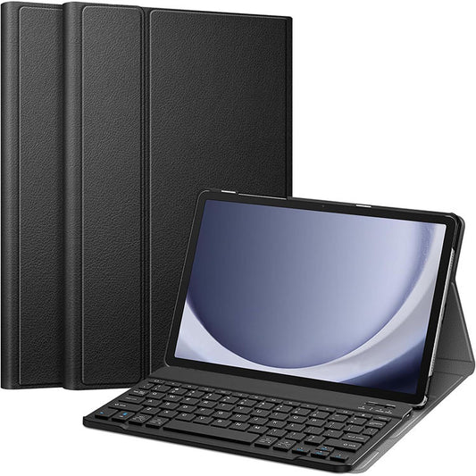 Bluetooth Keyboard with Leather Folio for Galaxy Tab A9+ 11 (2023)