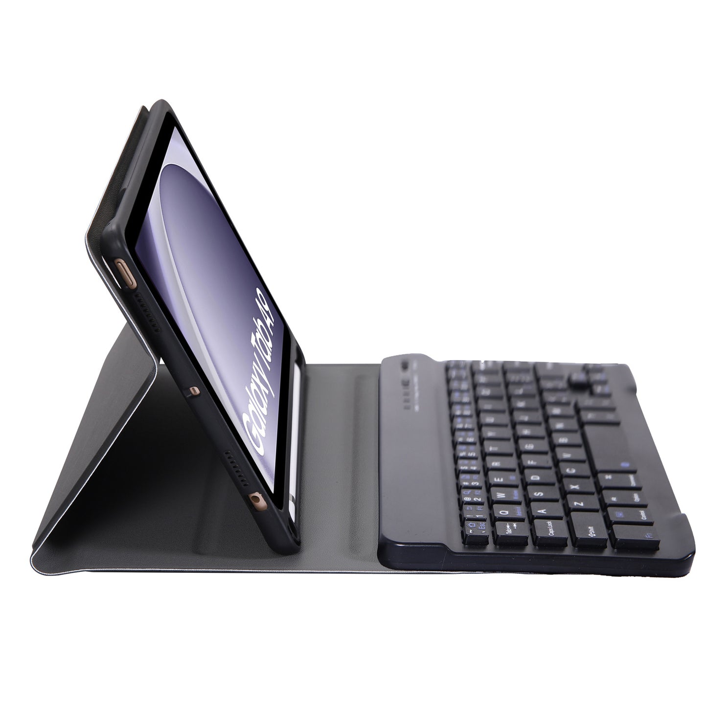 Bluetooth Keyboard with Leather Folio for Galaxy Tab A9 8.7 (2023)