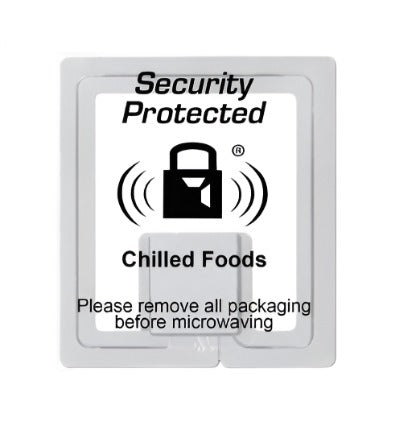 4210 RF EP Food Clear Padlock Label (42mm x 37mm)
