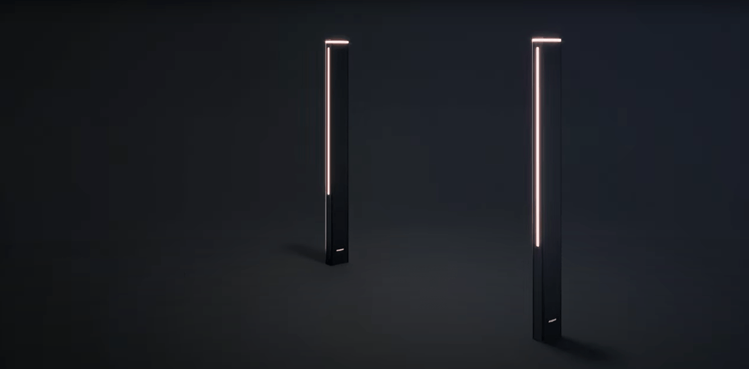 Shopguard electronic pillar gate for theft prevention