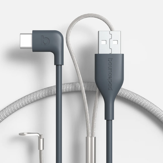 Reinforced 2m USB-C to USB-A Charge Cable