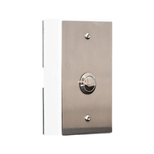 Plastic Intercom Button AND Button Kit - Two-Way Intercom & Alert Trigger