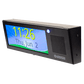 Wall-mounted AND IP display showing scheduled messages.