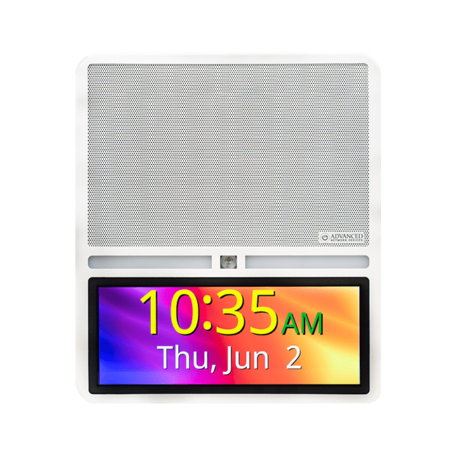 Advanced Network Devices IP Speaker HD IP Display, Matte White