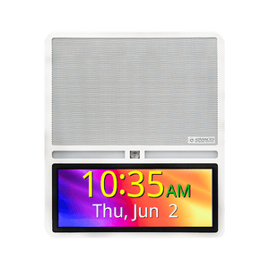 Advanced Network Devices IP Speaker HD IP Display, Matte White