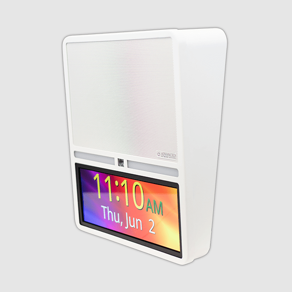 Advanced Network Devices IP Speaker HD IP Display, Matte White