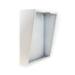 Wall-mounted IPS-SM1 enclosure for IP speaker with wire knockouts and durable design.