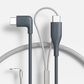 Bouncepad Reinforced 2m USB-C to USB-C Charge Cable