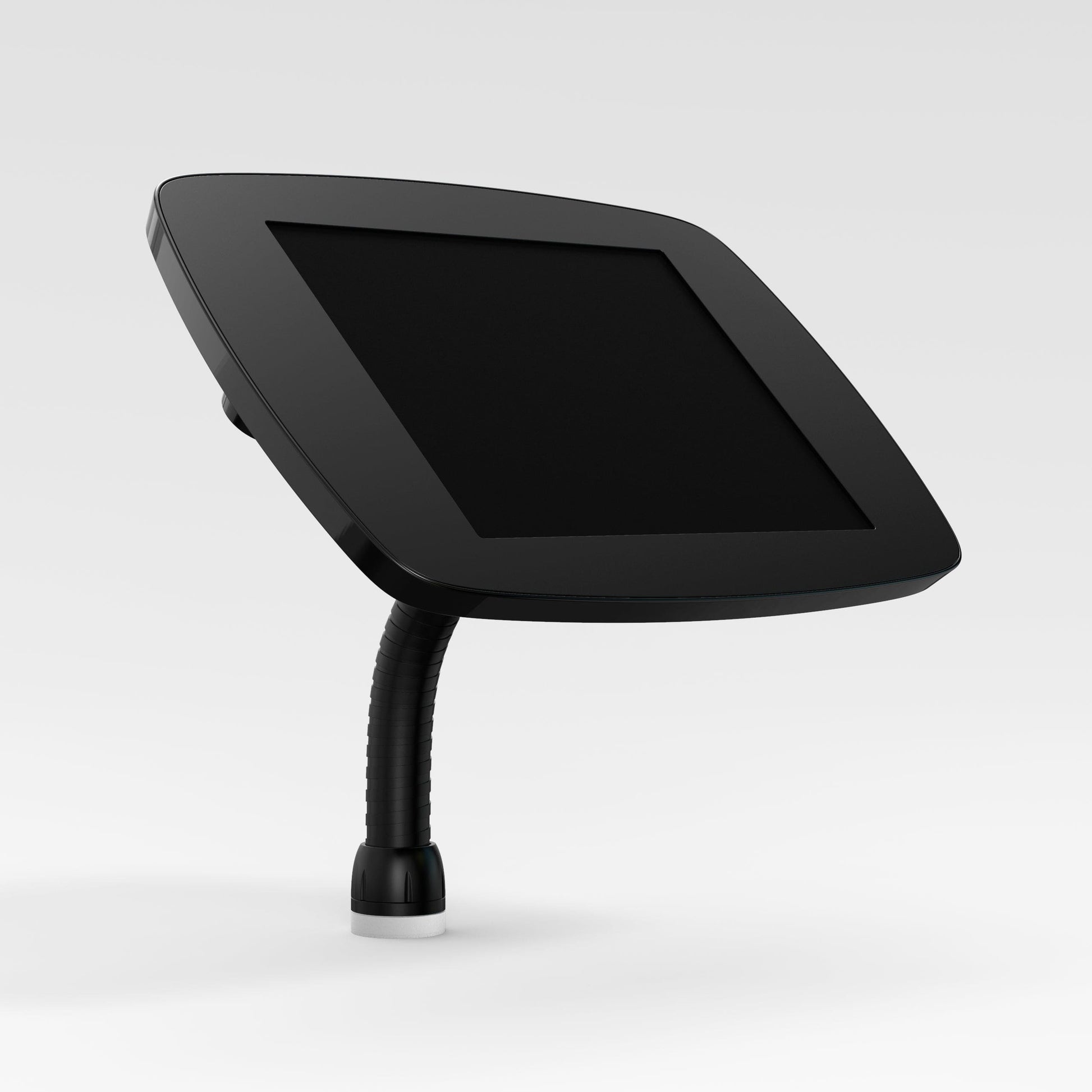 Bouncepad iPad Desk Mount iPad 10.2 7-9th Gen / Black / Covered Home Button & Front Camera Bouncepad Flex - iPad