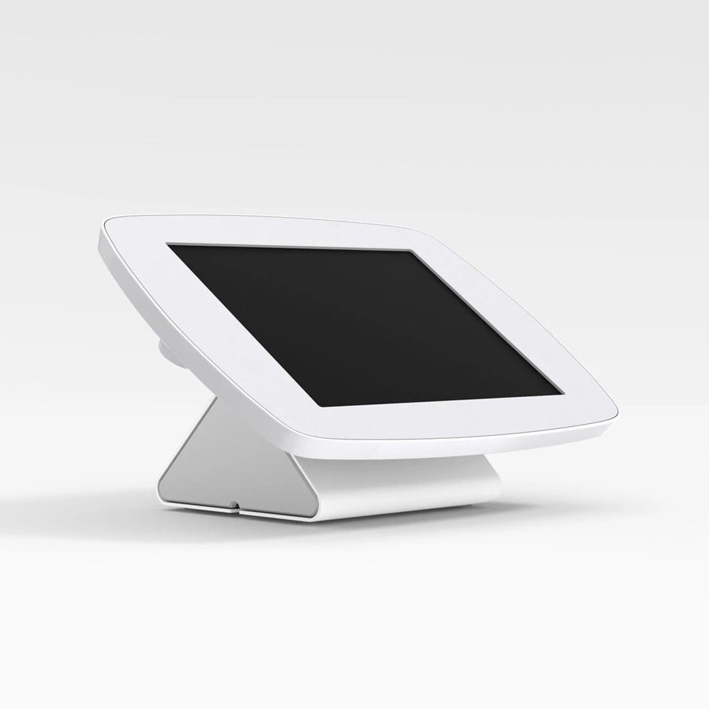 Bouncepad iPad Desk Mount iPad Mini 6-7th Gen / White / Exposed Front Camera Bouncepad Flip - iPad