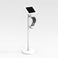 Bouncepad iPad Floor Stand iPad 11.0 11th Gen / White / Front Camera Exposed Bouncepad Floorstand + Brother Printer Bracket - iPad