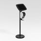 Bouncepad iPad Floor Stand iPad Air 13.0 M2 & M3 / Black / Front Camera Covered Bouncepad Floorstand + Brother Printer Bracket - iPad