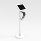 Bouncepad iPad Floor Stand iPad Air 13.0 M2 & M3 / White / Front Camera Covered Bouncepad Floorstand + Brother Printer Bracket - iPad