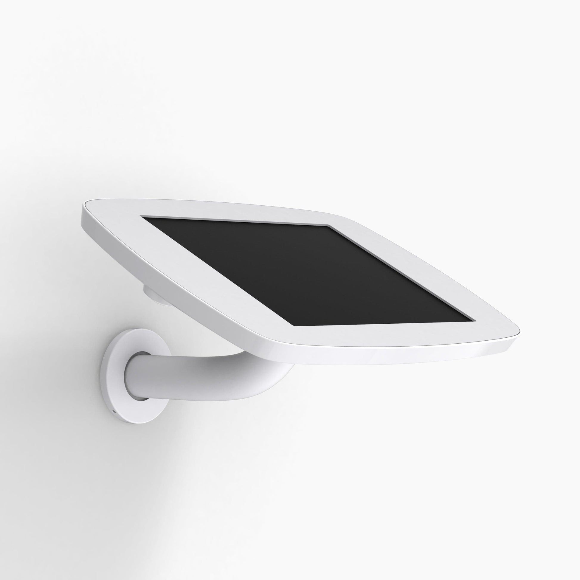 Bouncepad iPad Wall Mount iPad 10.2 7-9th Gen / White / Covered Home Button & Front Camera Bouncepad Branch - iPad