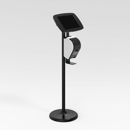 Bouncepad Samsung Floor Stand Galaxy Tab A9 8.7 (2023) / Black / Exposed Home Button & Front Camera Bouncepad Floorstand + Brother Printer Bracket - Samsung
