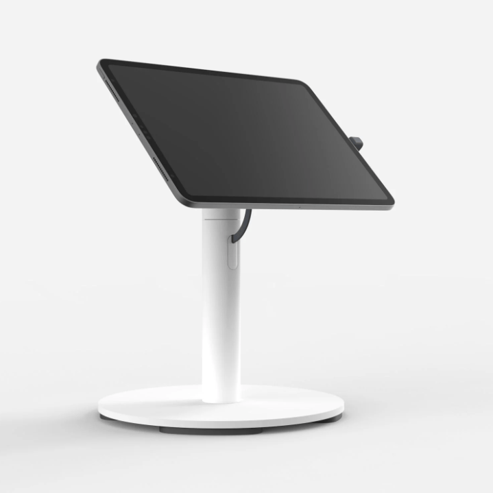 Bouncepad Universal Desk Mount White Core Counter Twist