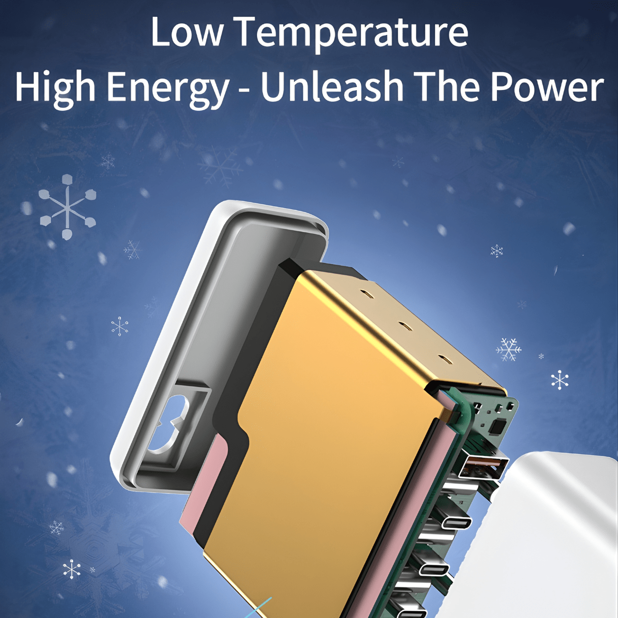 C-Link Tablet Enclosure 100W 4-Port Multi Charger (GaN USB-C PD 3.0 + USB-A QC 3.0)