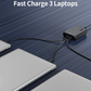 C-Link Tablet Enclosure 188W GaN Fast Charge MultiPort USB-C PD 3.1 Charger - 3x USB-C & 2x USB-A