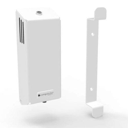 Lockable Utility Box with Cable Management for Medical Rolling Kiosk