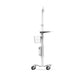 Compulocks Medical Kiosk Medical Rolling Kiosk for VESA Monitors - Rise Freedom