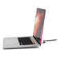 Compulocks Tablet Enclosure Silver Universal Blade Bracket with Keyed Cable Lock for Laptops