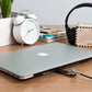 Compulocks Tablet Enclosure Silver Universal Blade Bracket with Keyed Cable Lock for Laptops