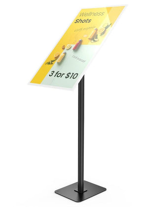 Compulocks Universal Floor Stand Black Swift Floor Stand for the Samsung E-Paper Smart Signage
