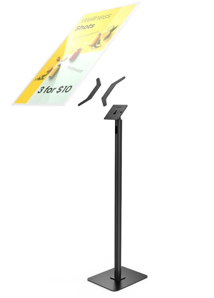 Compulocks Universal Floor Stand Swift Floor Stand for the Samsung E-Paper Smart Signage