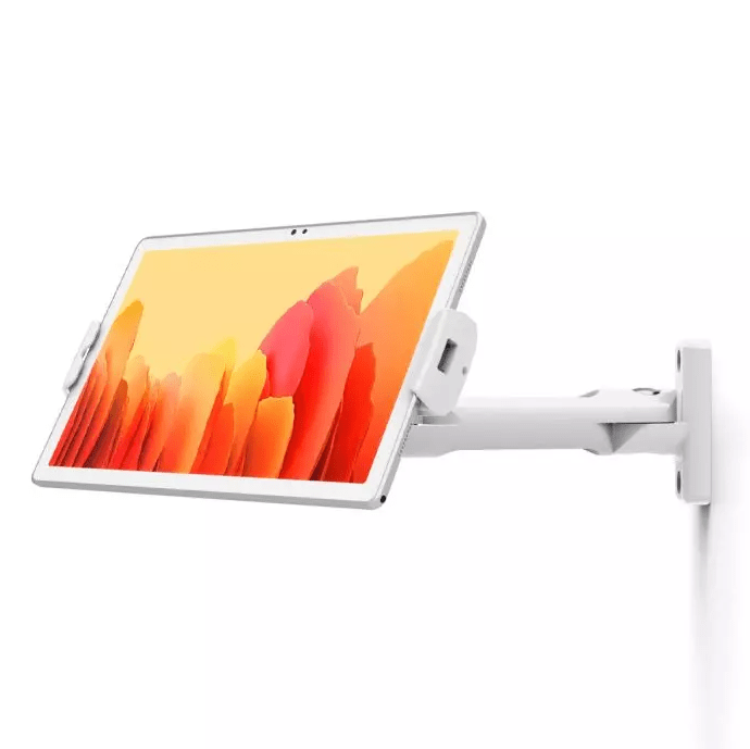 Compulocks Universal Wall Mount White Swing Arm with Cling - Universal Tablet