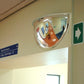 DuraVision Security Mirror Indoor Half Dome Acrylic Deluxe Mirror
