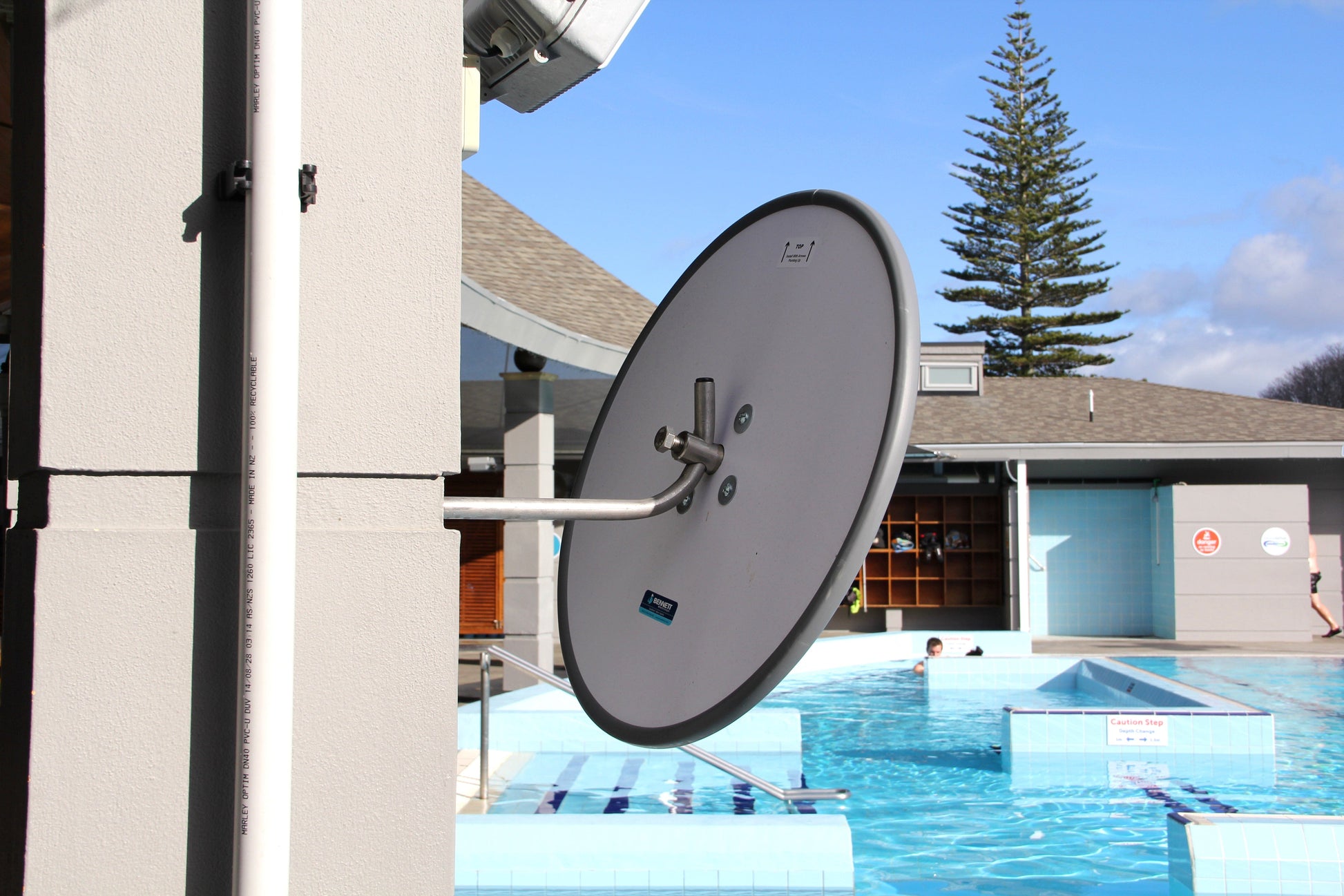 DuraVision Security Mirror Outdoor Heavy Duty Pool Observation Acrylic Mirror