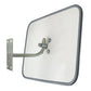 DuraVision Security Mirror Outdoor Rectangular Heavy Duty Stainless Steel Mirror