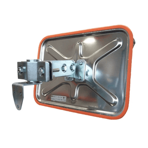 DuraVision Security Mirror Traffic Stainless Steel Deluxe Rectangle Mirror