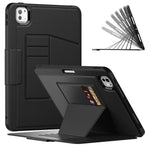 Generic - Grip Case Tablet Case Bluetooth Keyboard with Leather Folio for iPad Pro 11 5th Gen