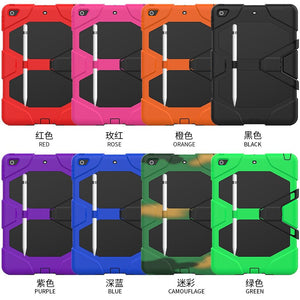 Generic - Grip Case Tablet Case Survivor Case - iPad 10.9 10th Gen Built-In Screen Protector