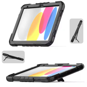 Generic - Grip Case Tablet Case Survivor Case - iPad 11.0 11th Gen Built-In Screen Protector
