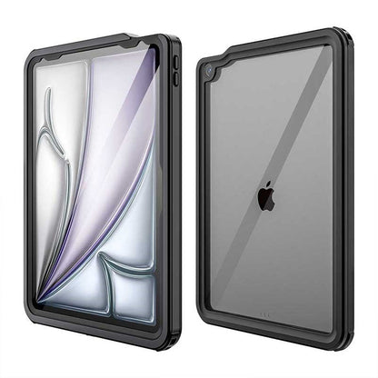 iPad Air 11-inch 6th Gen rugged waterproof case – impact-resistant with clear front and back panels for stylish protection