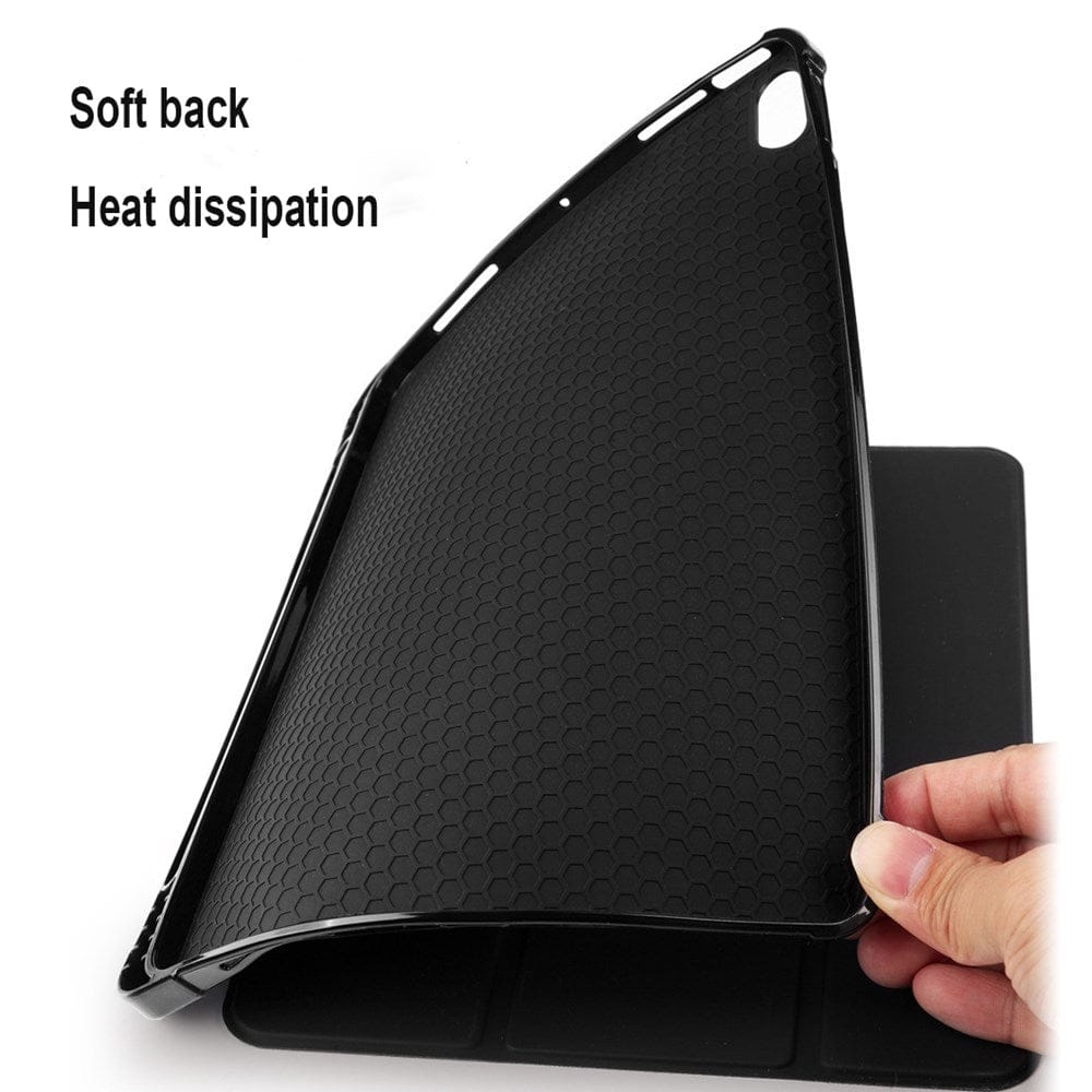 Generic - Grip Case Tablet Enclosure Dark Blue Slim Folio Case - iPad 11 11th Gen