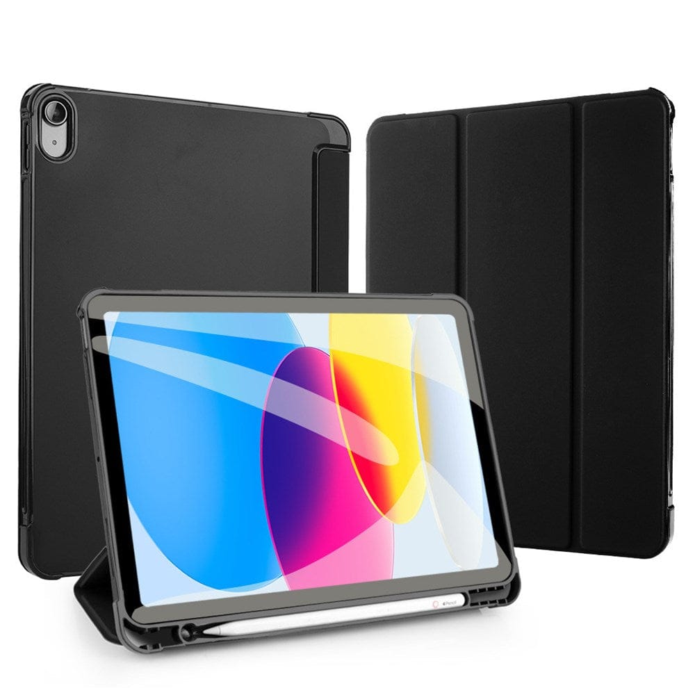 Generic - Grip Case Tablet Enclosure Dark Blue Slim Folio Case - iPad 11 11th Gen