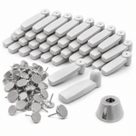Generic Hard Tag Retail Grey Pencil Tag, Pin & Detacher Kit – 100 Pack