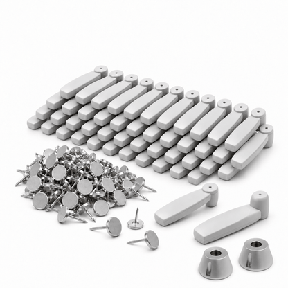 Generic Hard Tag Retail Grey Pencil Tag, Pin & Detacher Kit – 1000 Pack