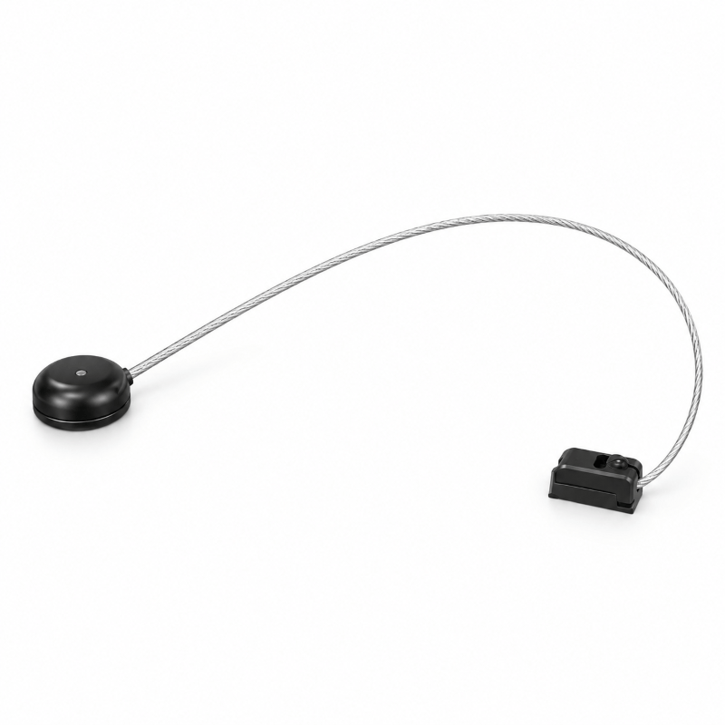 Generic Tether Black / 10 Dummy Alarm Tether with Quick Release 10 Pack