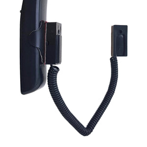 Generic Tether Black Magnetic Bungy Tether with Gripper End - Black