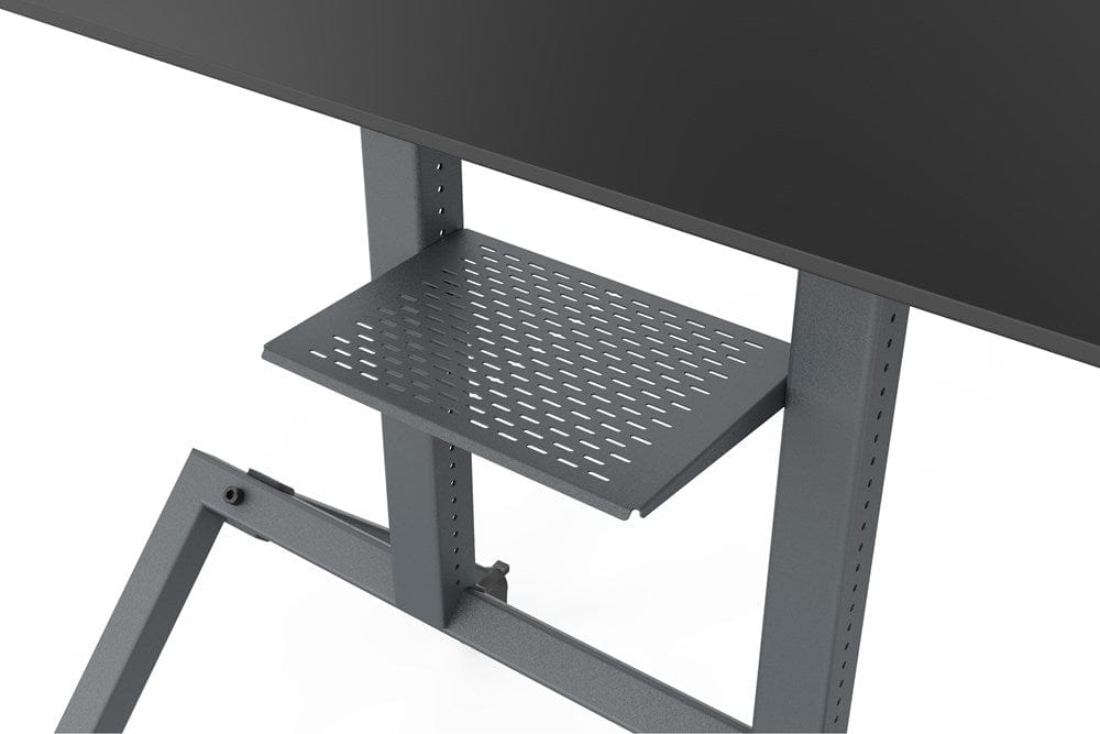 Heckler AV Hardware Black Grey Control Shelf for Heckler AV Cart