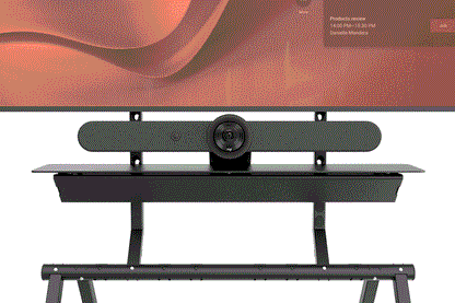 Heckler AV Hardware Rally Bar Mount for Heckler Mobile Fleet - Black